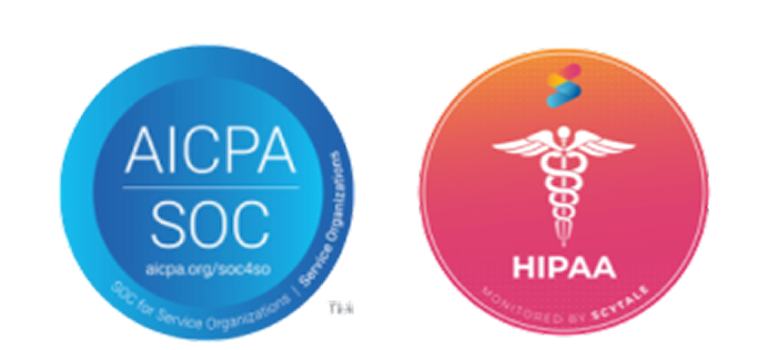 HIPAA & SOC compliant